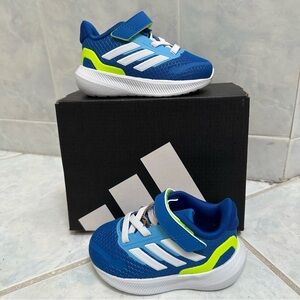 NWT Adidas Runfalcon 5 Blue Baby Sneakers Size 5